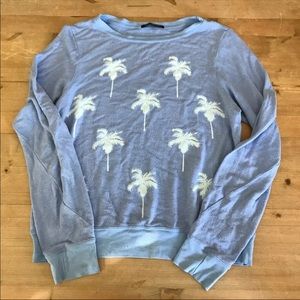 Wildfox Couture Palm Tree Jumper